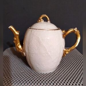 Antique 1880s Charles Field Haviland CFH GDM Limoges France Teapot